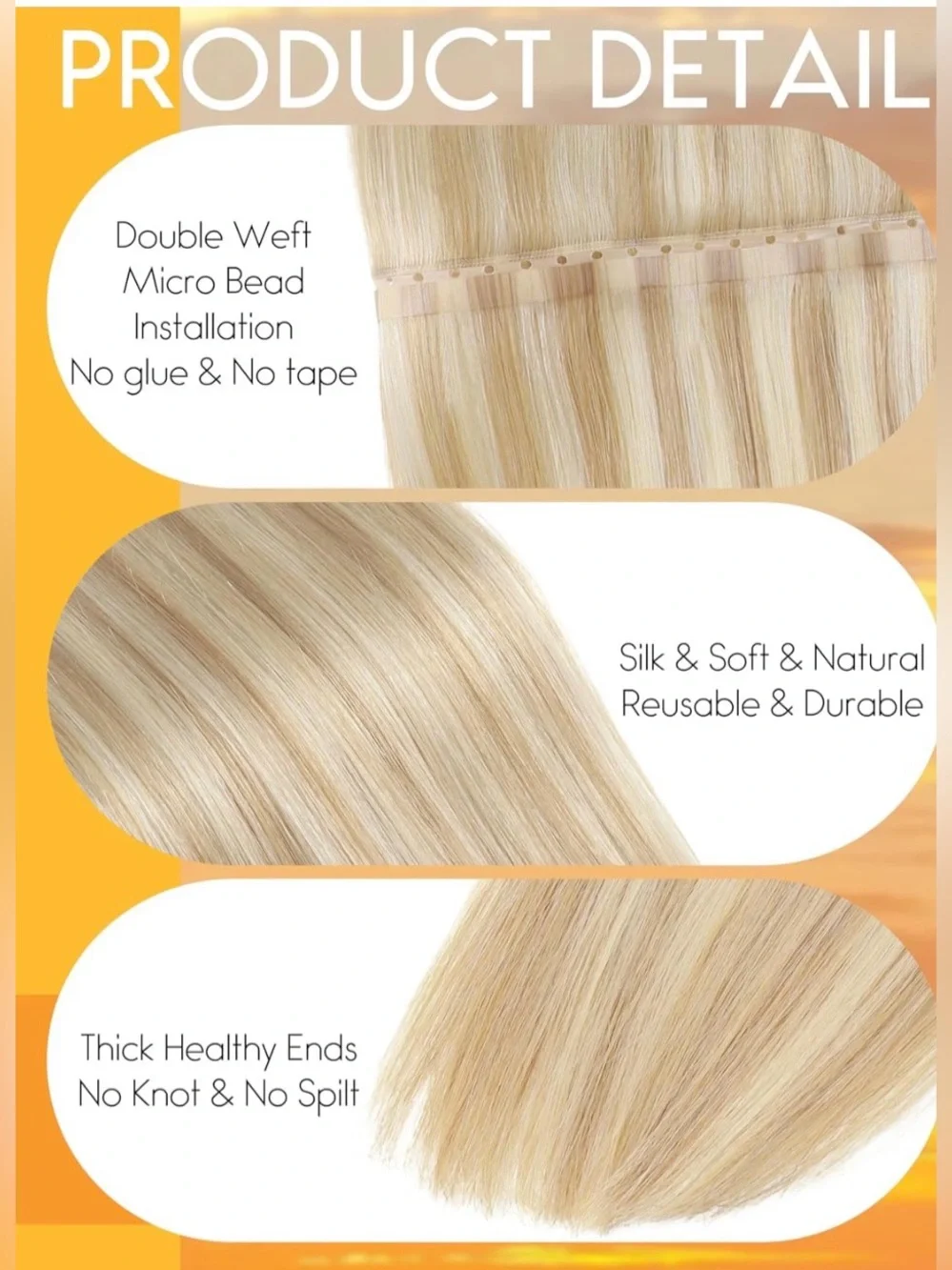 N/A 20” blonde